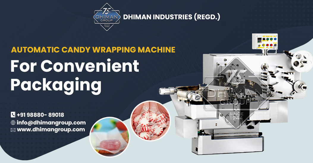 Automatic Candy wrapping machine For Convenient Packaging